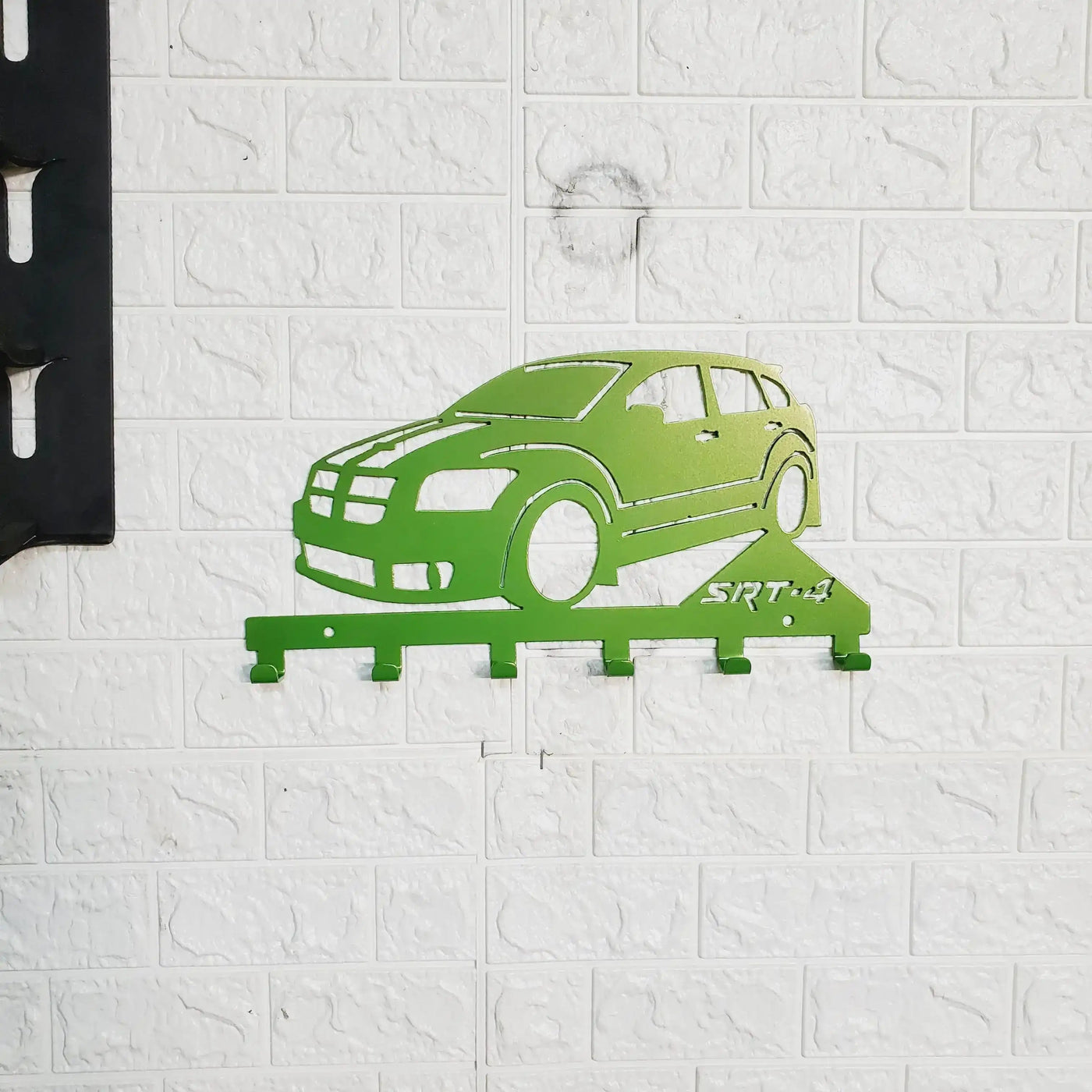 Dodge Caliber SRT4 Key Hanger – Steel Wall Mounted Key Rack for Garage or Entryway