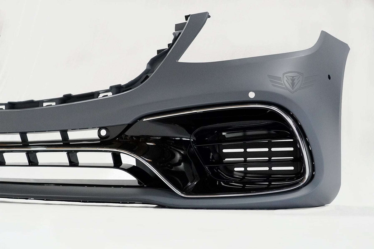 2018-2020 Mercedes Benz (W222) Facelift S-Class to S63 AMG Style Front Bumper Conversion Kit - Prop and Piston