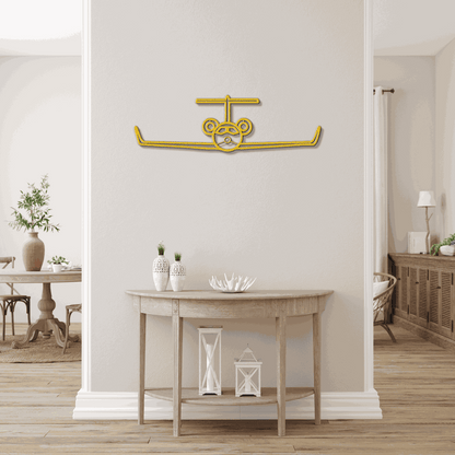 Custom Jet Metal Wall Art – Personalized ‘Jet 