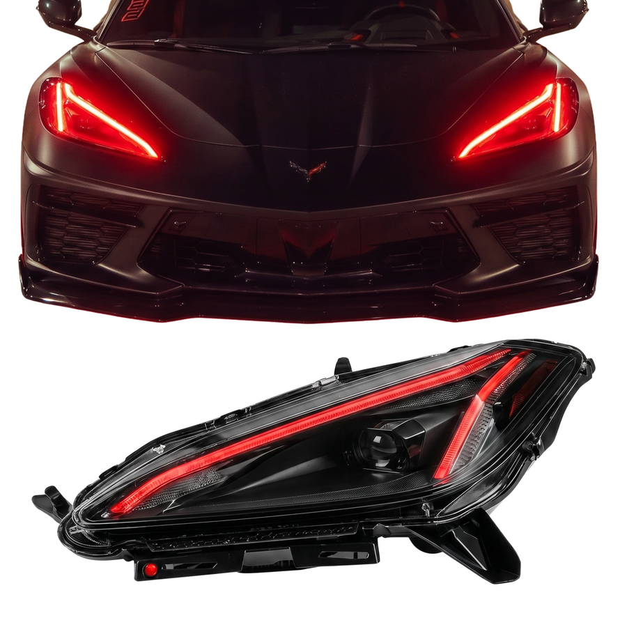 Chevrolet Corvette C8 RGBW+A DRL Boards (2020-2026) - Prop and Piston