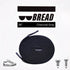 Charcoal grey stretchy Bread Laces that secure shoes with one tie for easy slip-on