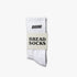 Bread Crew Socks with thick quilted padding and breathable fabric for daily comfort