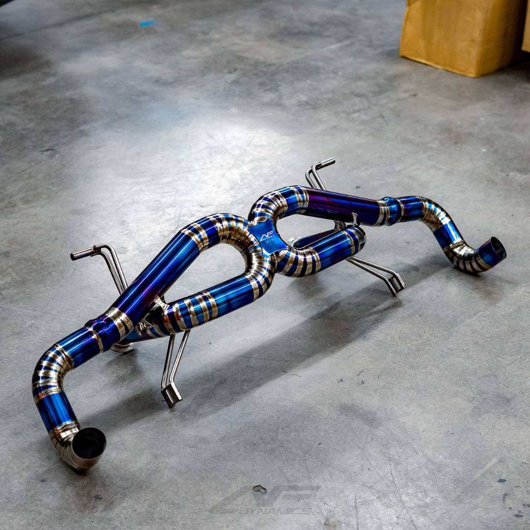 2017-2023 Audi R8 Titanium AFD F1 Exhaust System - Prop and Piston