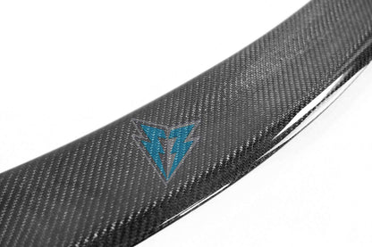 FYBR Tesla Model S RS Genuine Carbon Fiber Trunk Spoiler - Prop and Piston