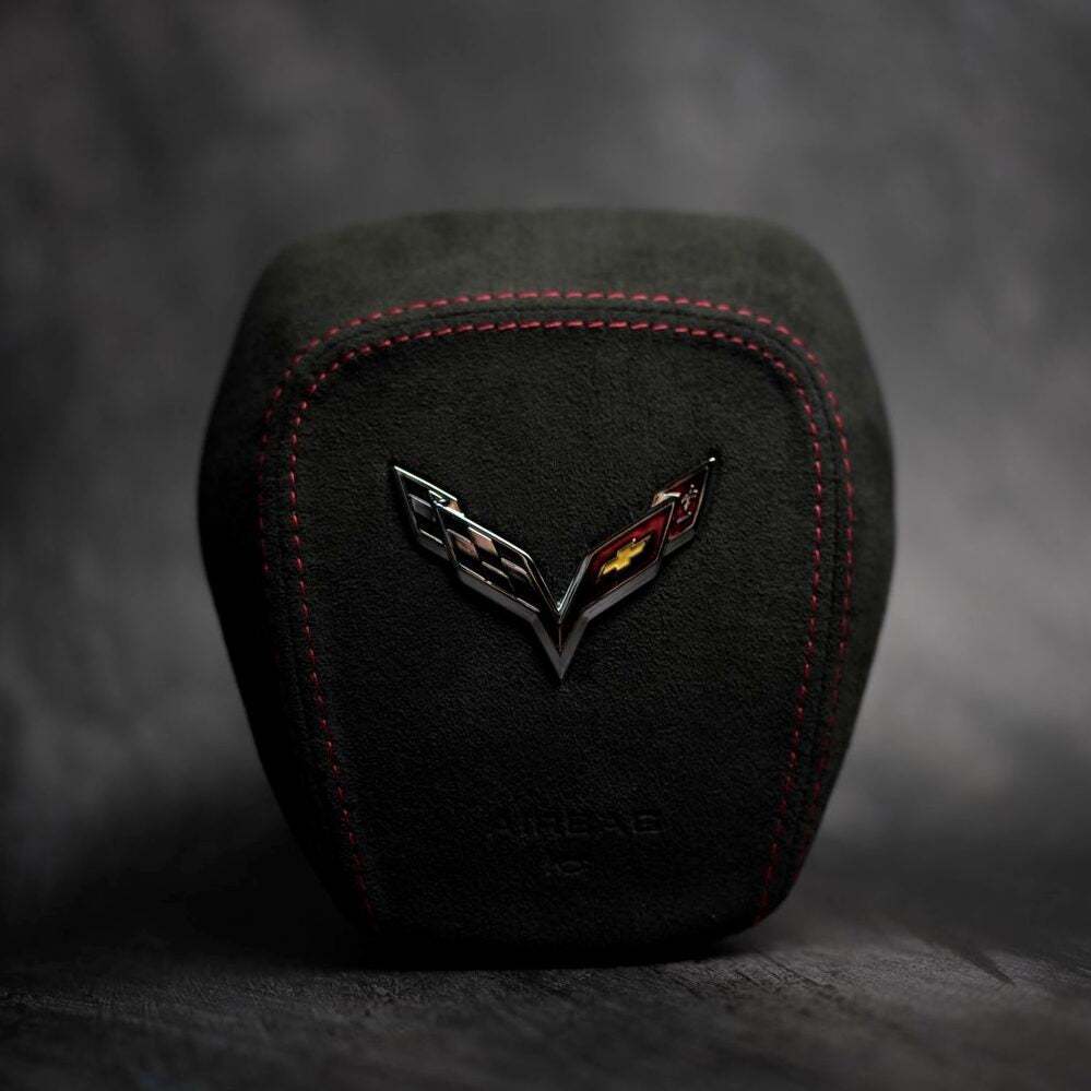 Exclusive Steering Custom Airbag Cover for 2014-2019 Corvette C7