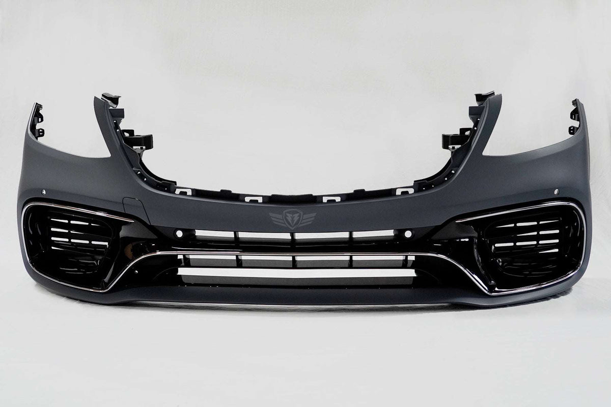 2018-2020 Mercedes Benz (W222) Facelift S-Class to S63 AMG Style Front Bumper Conversion Kit - Prop and Piston
