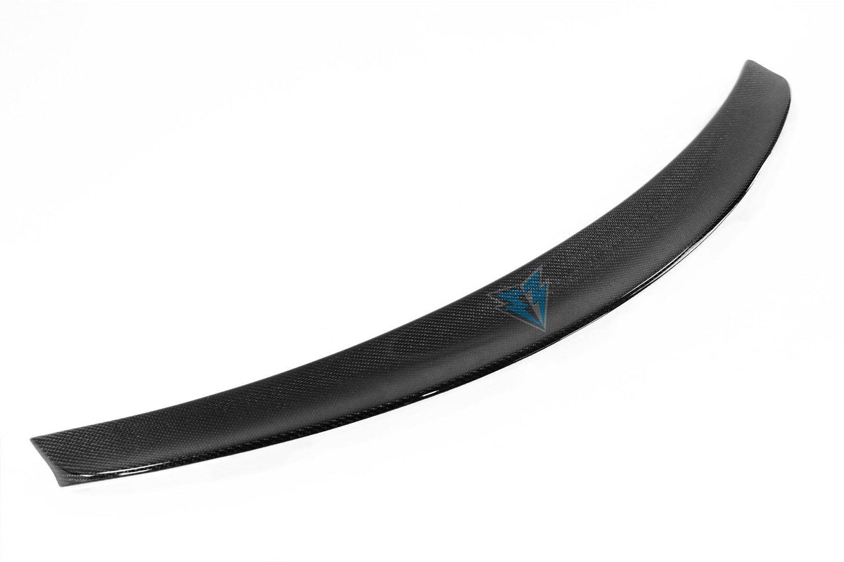 FYBR Tesla Model S TS Genuine Carbon Fiber Trunk Spoiler - Prop and Piston