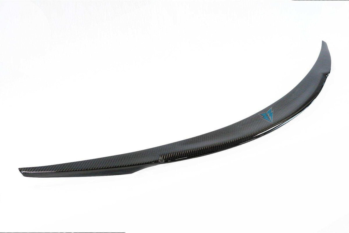 FYBR Tesla Model S RS Genuine Carbon Fiber Trunk Spoiler - Prop and Piston