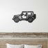 4X4 Off - read - Prop and Piston 4x4 off road Metal Wall Art