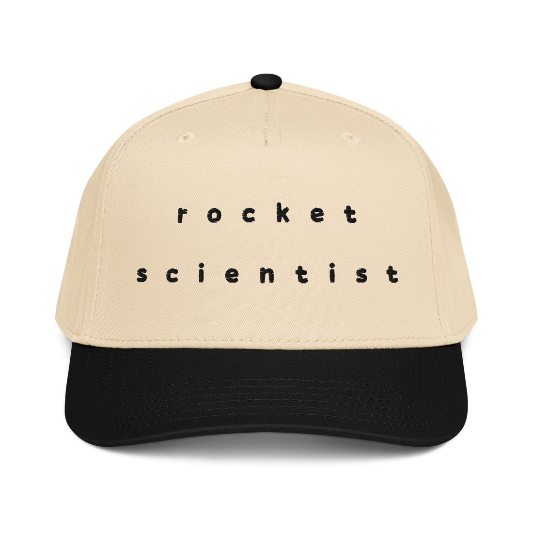 Rocket Scientist Aviation Hat with structured front panel and adjustable snap closure.