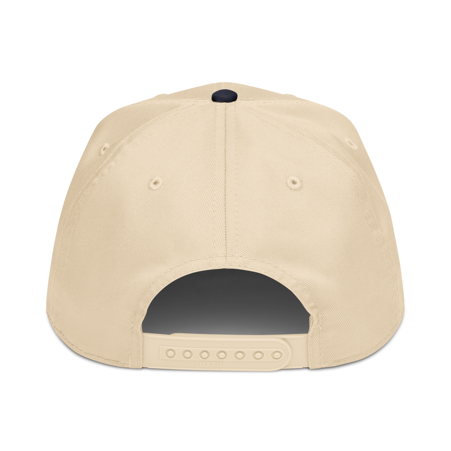 Back view of the Rocket Scientist Aviation Hat showcasing adjustable snap closure and clean design.