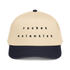 Rocket Scientist Aviation Hat featuring a beige and navy design with &
