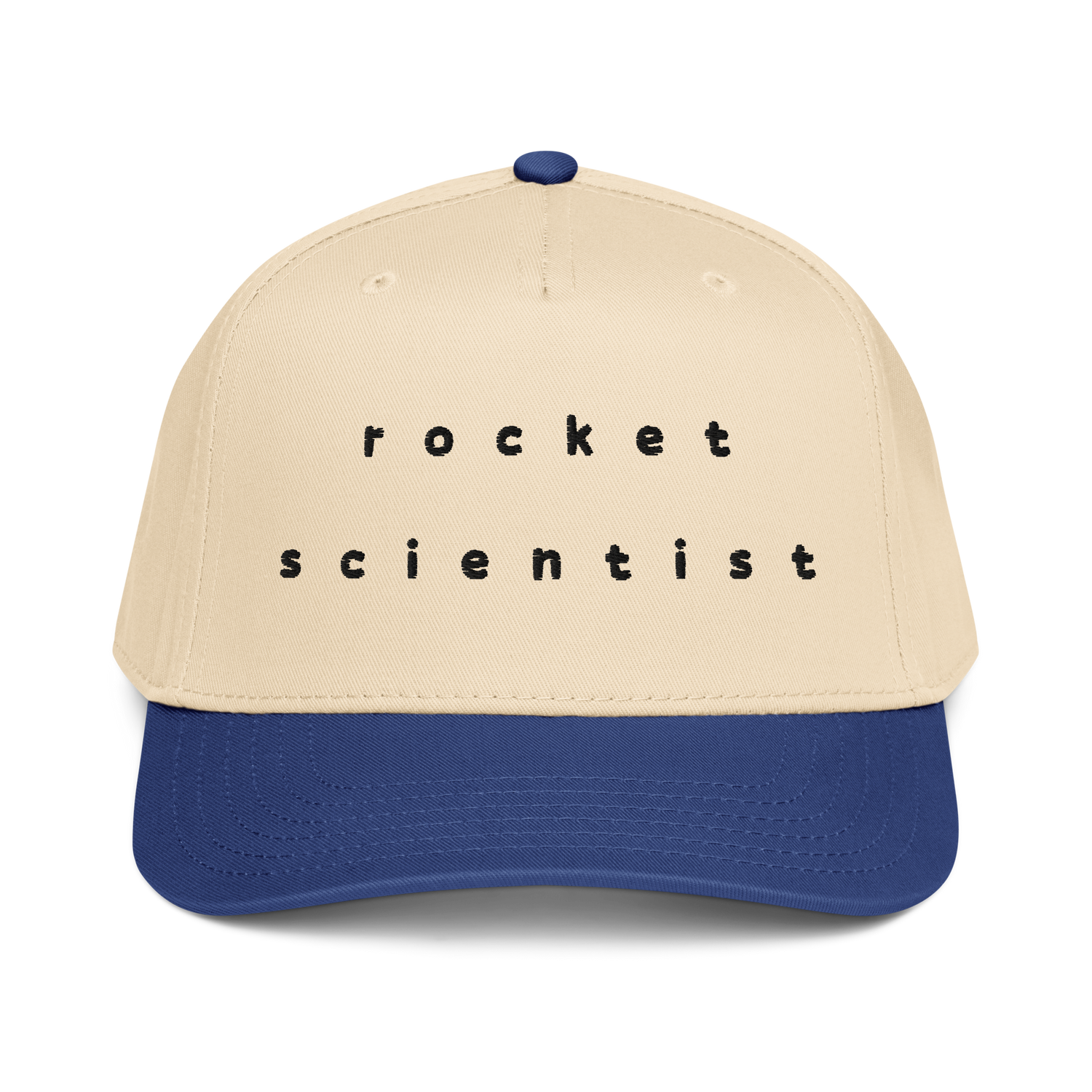 Rocket Scientist Aviation Hat featuring a clean structured design and adjustable snap closure.