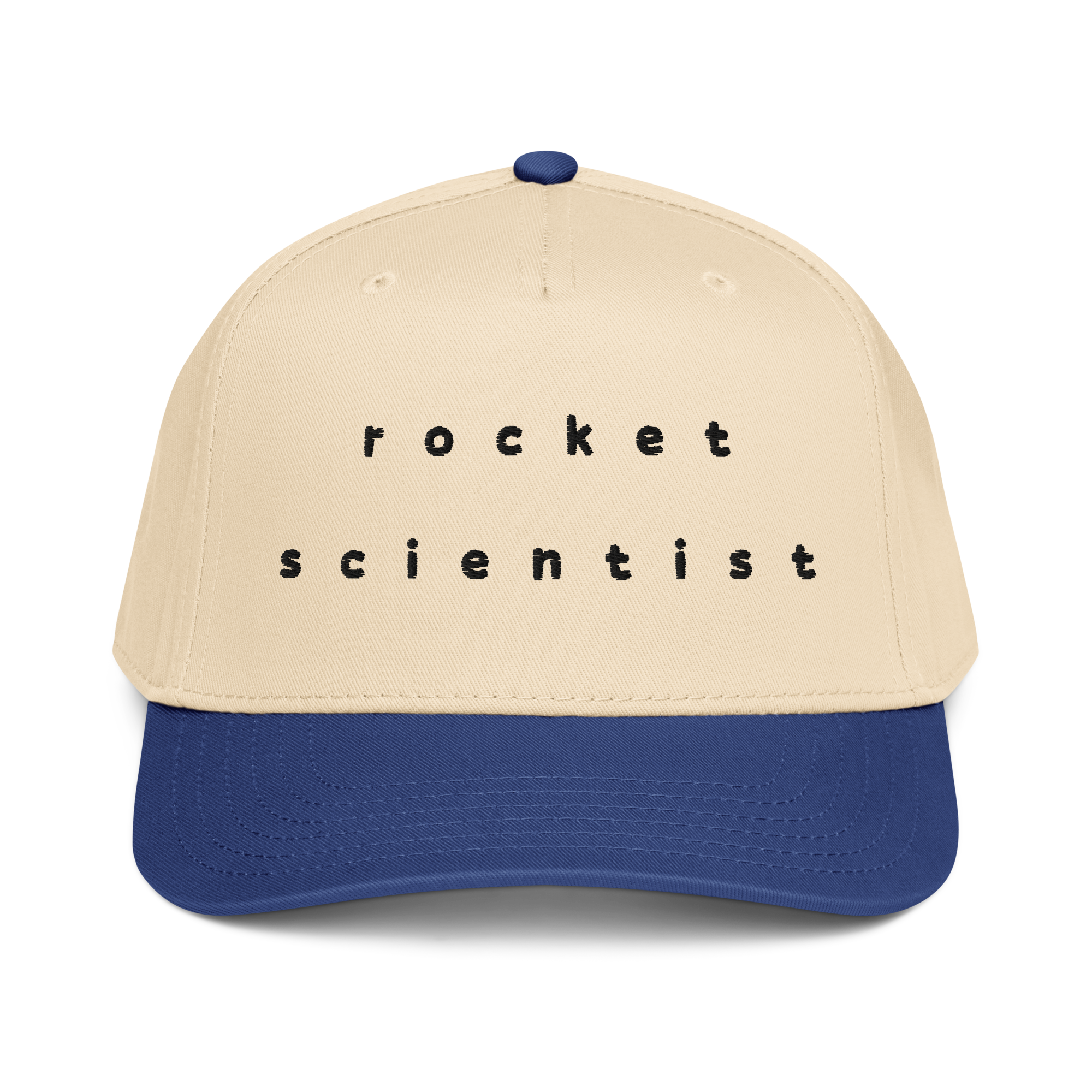 Rocket Scientist Aviation Hat featuring a clean structured design and adjustable snap closure.
