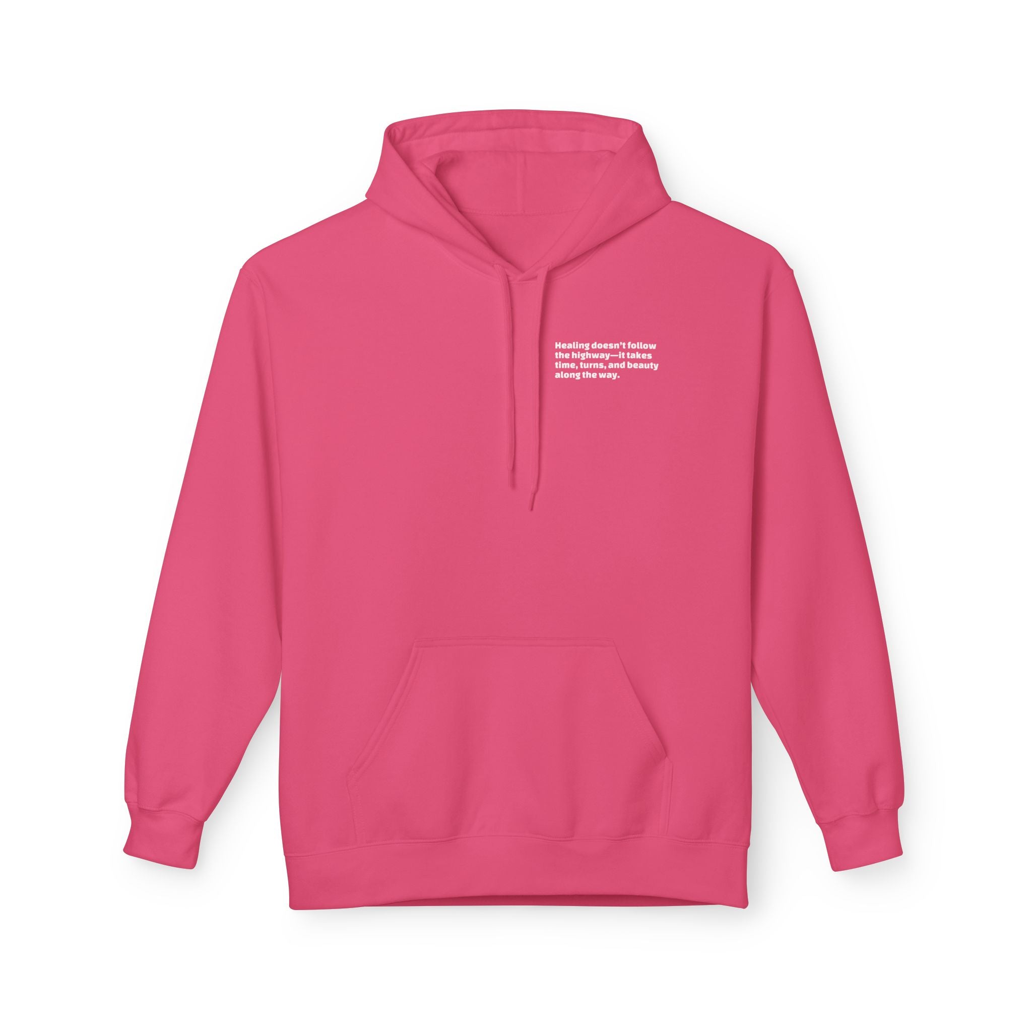 Scenic Route Inspirational Hoodie, Cozy Gift for Travelers, Motivational Sweatshirt, Perfect for Road Trips, Unisex Hoodie