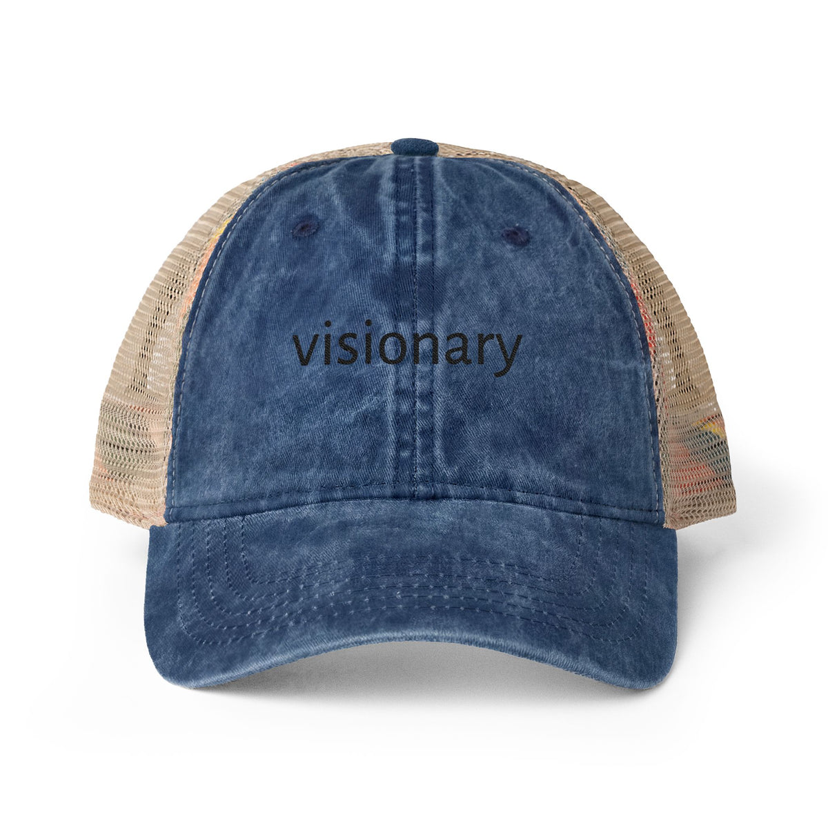 Women's Washed Mesh-Back Cap