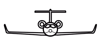 Custom Jet Metal Wall Art – Personalized ‘Jet 