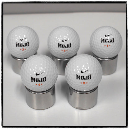 Ultra Premium Chrome Powdercoated Golf Ball Display Stand (1 per package)