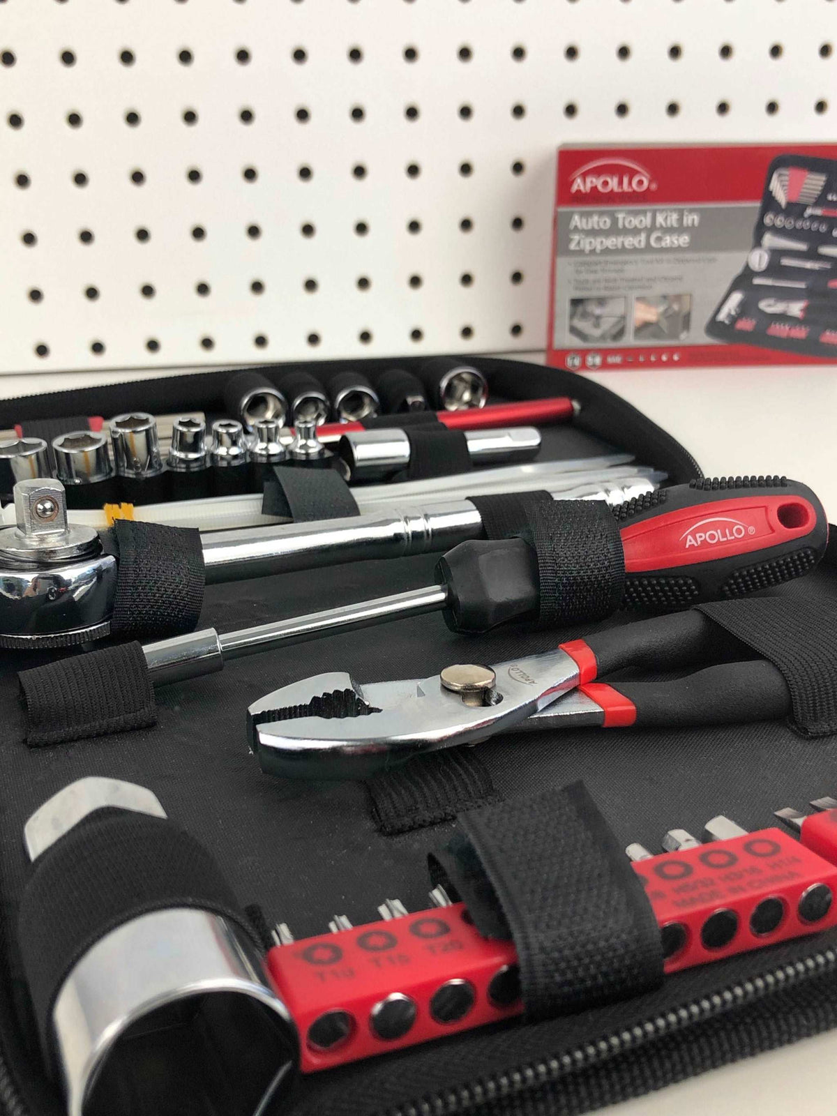 56 Piece SAE Auto Tool Set In Zipper Case - DT9774 - Prop and Piston