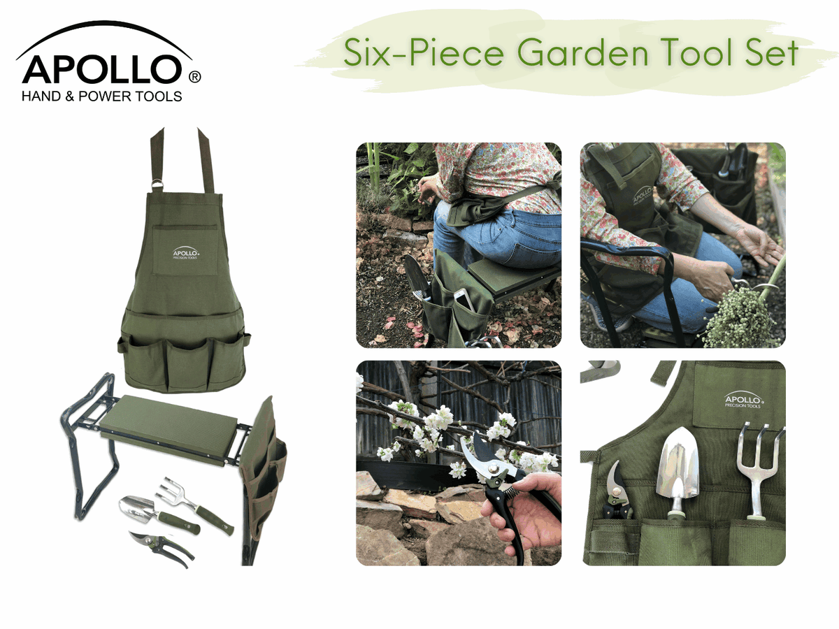 6 Piece Garden Tool Set - DT3798 - Prop and Piston