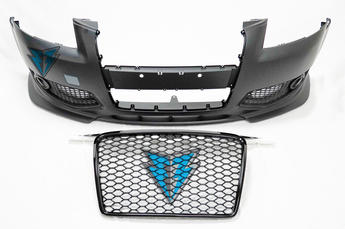 2005-2008 Audi A3 (Typ 8P) to RS3 Style Front Bumper Conversion Kit - Prop and Piston