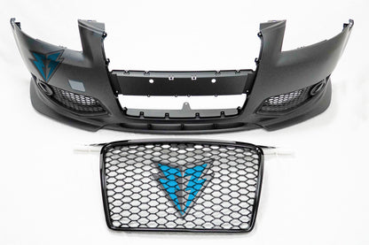 2005-2008 Audi A3 (Typ 8P) to RS3 Style Front Bumper Conversion Kit - Prop and Piston