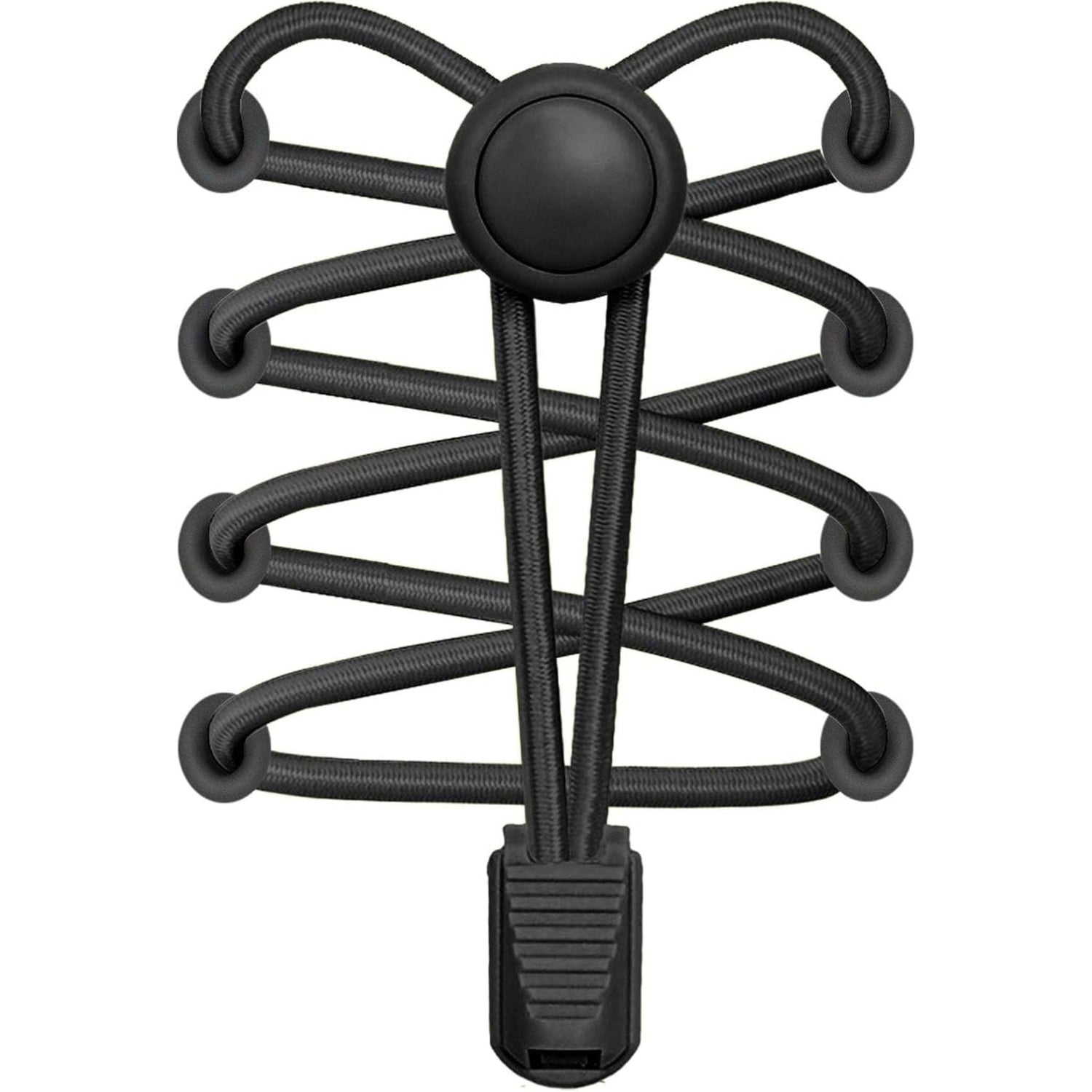 Round Locks Elastic adjustable elastic laces with accessories for versatile shoe fitting