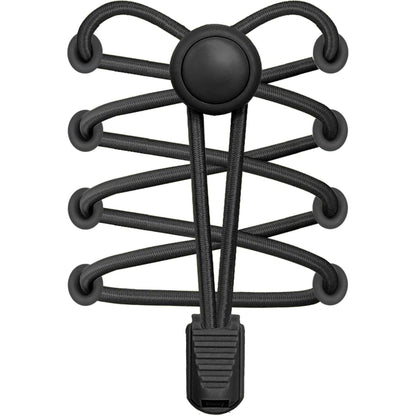 Round Locks Elastic adjustable elastic laces with accessories for versatile shoe fitting