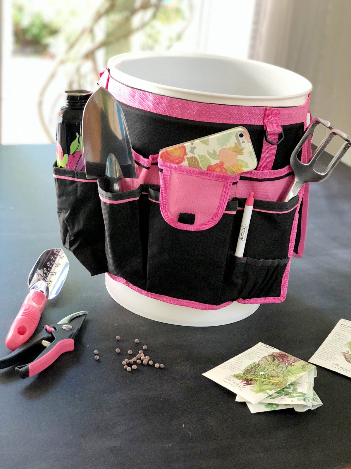 Bucket Organizer - Pink - DT0825P - Prop and Piston
