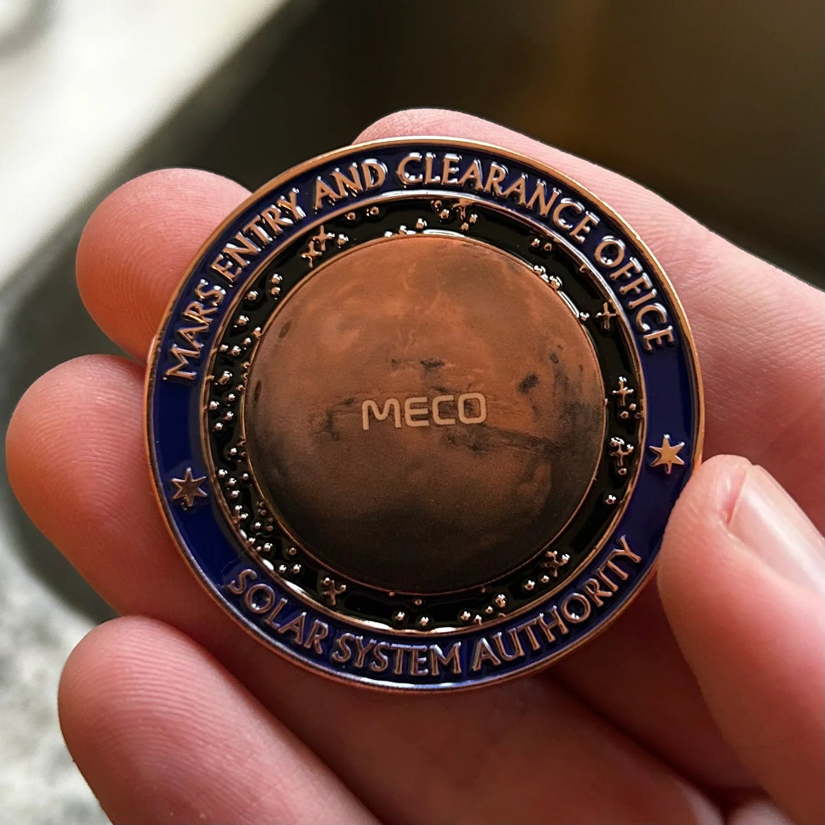 The RPR / MECO Challenge Coin - Prop and Piston