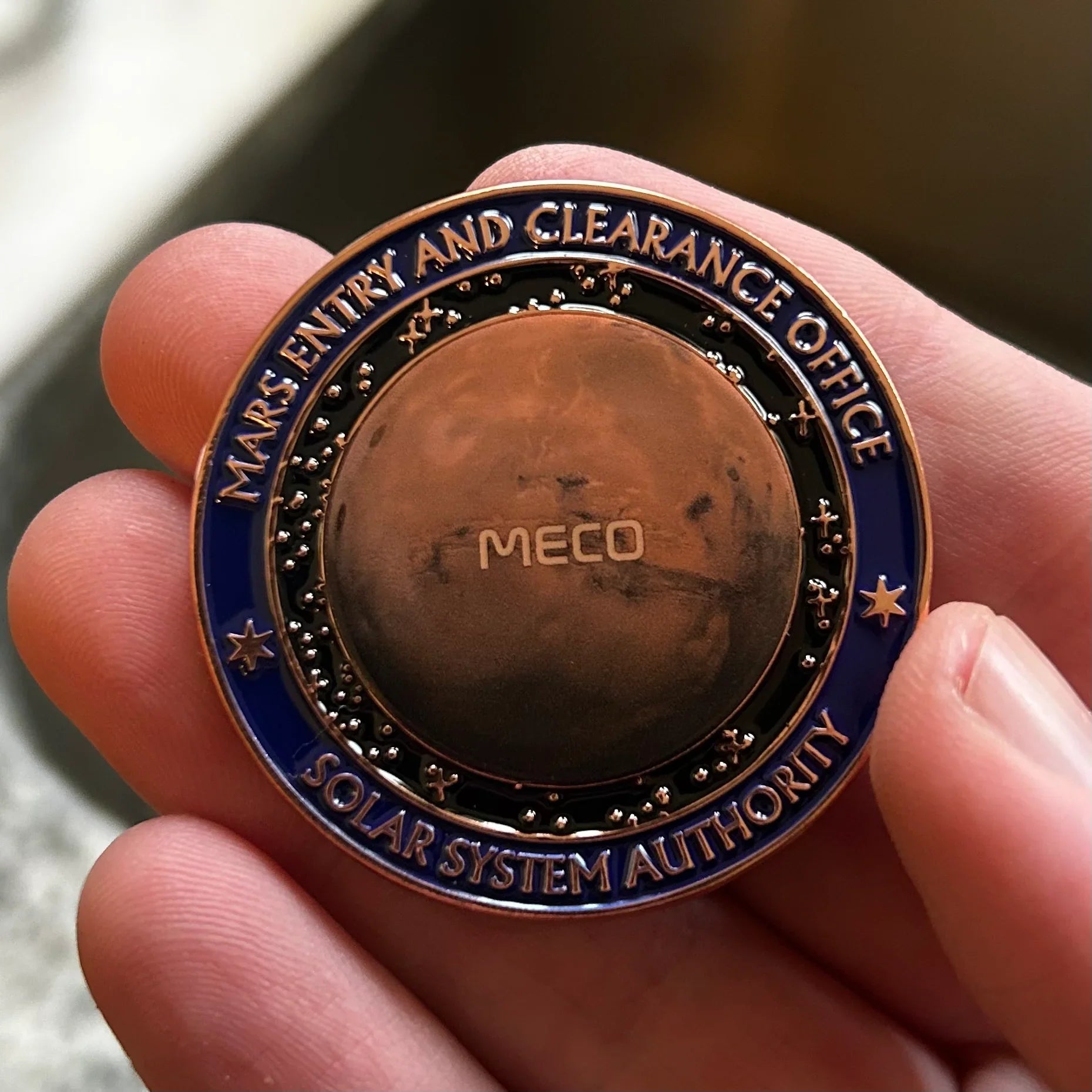 The RPR / MECO Challenge Coin - Prop and Piston