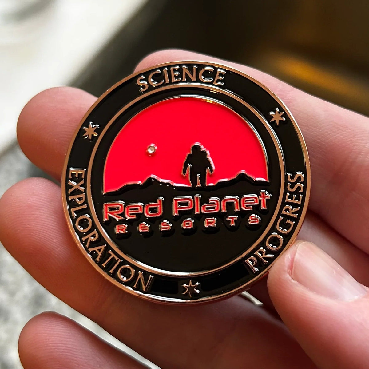 The RPR / MECO Challenge Coin - Prop and Piston