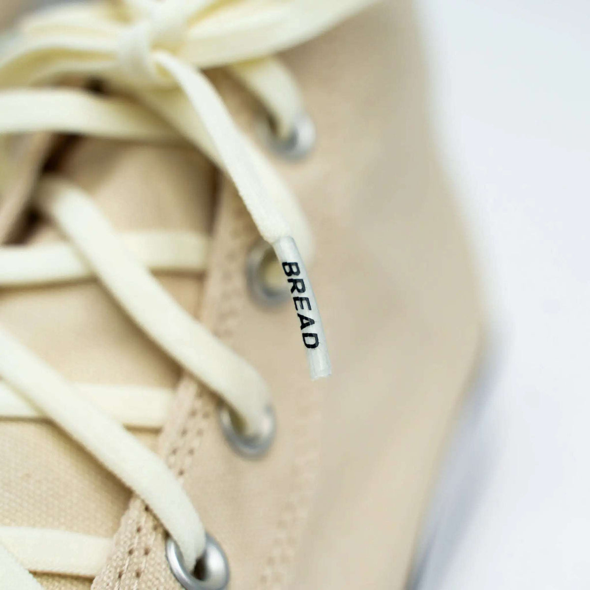 Stretchy Bread Laces shoelaces keeping shoes secure with one tie for easy slip-on