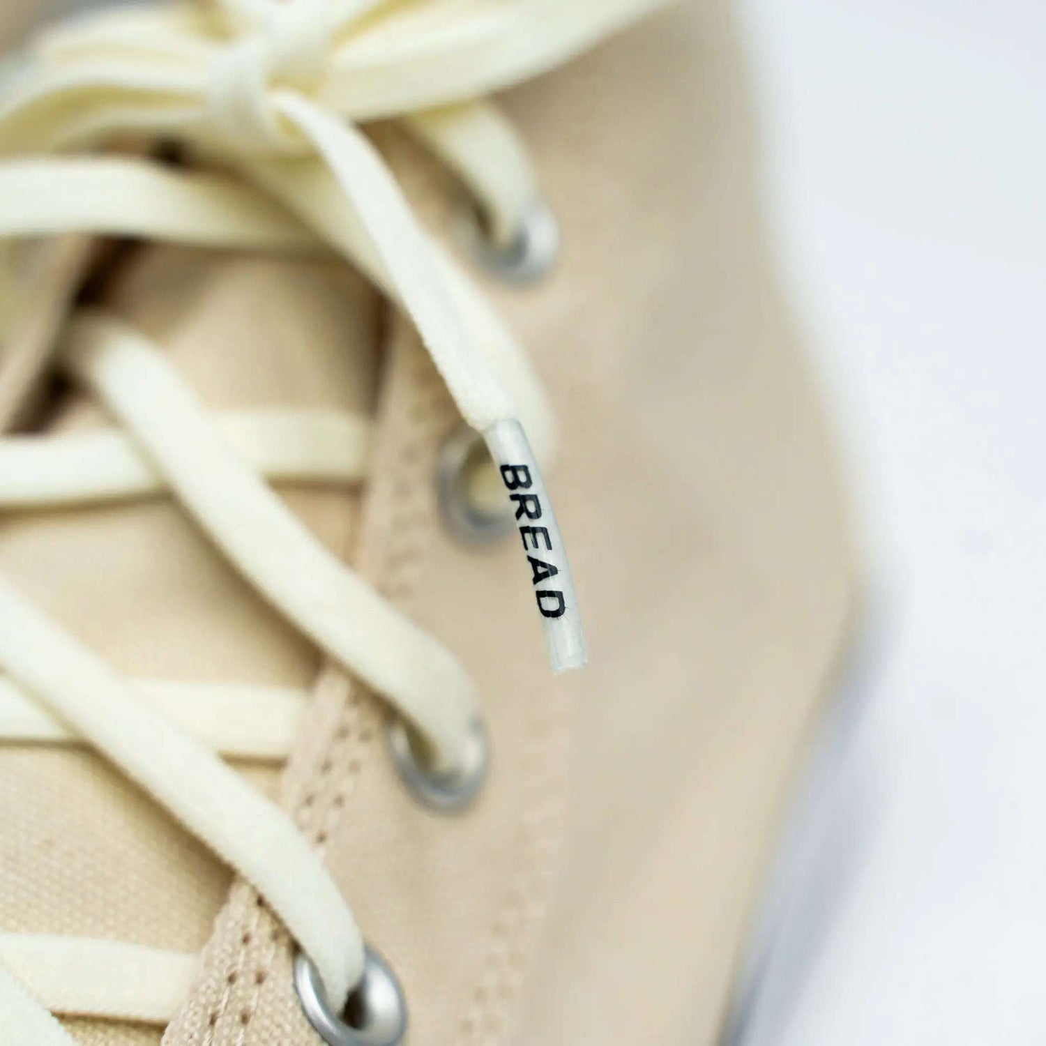 Stretchy Bread Laces shoelaces keeping shoes secure with one tie for easy slip-on