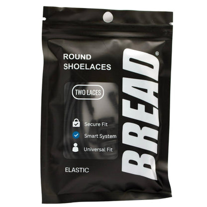 Round Locks Elastic flexible cut-to-fit shoelaces with matching accessories