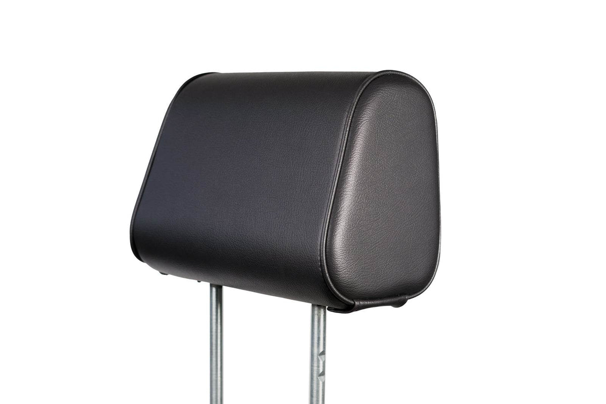 The Vulcan Headrest Safe steel biometric lock safe for trucks and SUVs installed on a vehicle seat