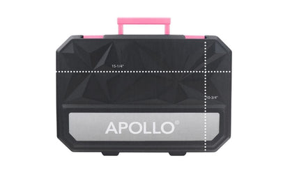 Essential 65-Piece Pink Tool Set with Socket Set and Most-Used Tools for Do it Yourself Repairs and Maintenance - DT0001P - Prop and Piston