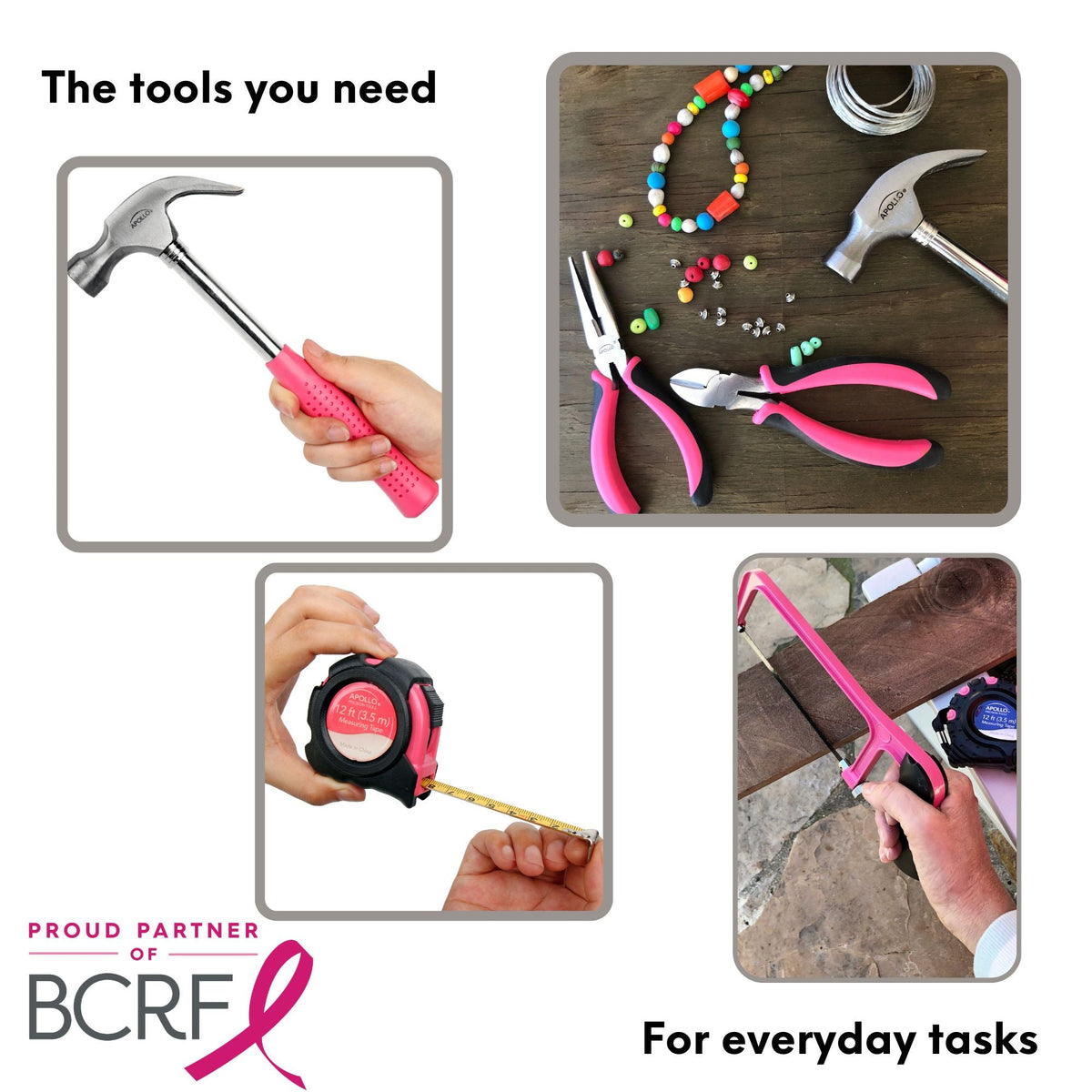 71 Piece Household Tool Kit Pink - DT0204P - Prop and Piston
