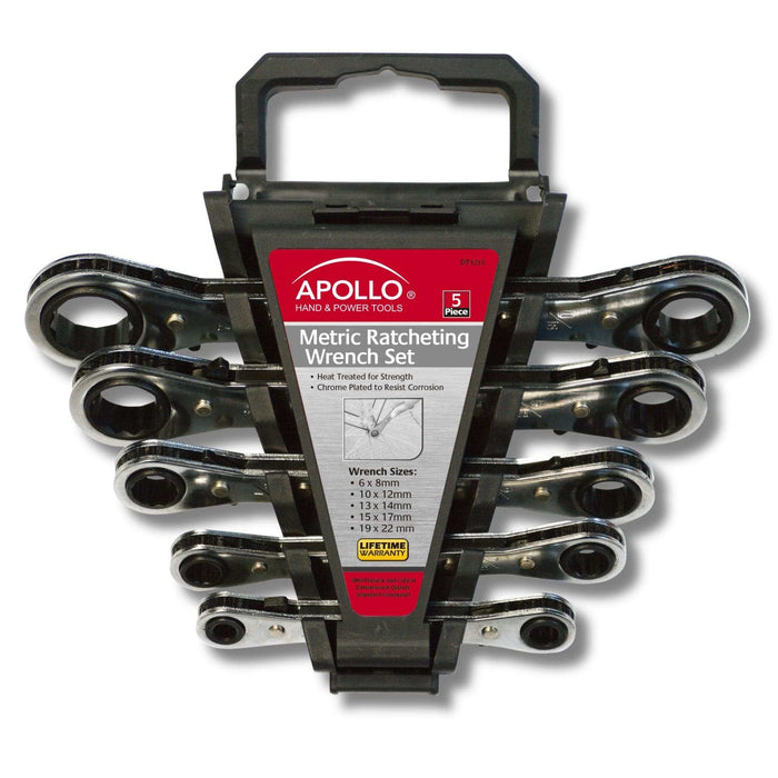 5 Ratcheting Wrenches - Metric - DT1213 - Prop and Piston