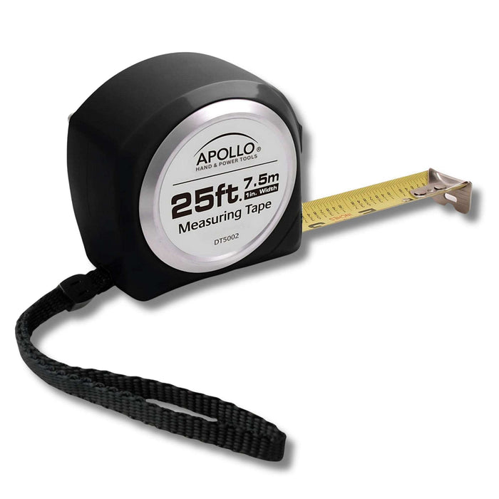 25ft. Tape Measure - Black - DT5002 - Prop and Piston