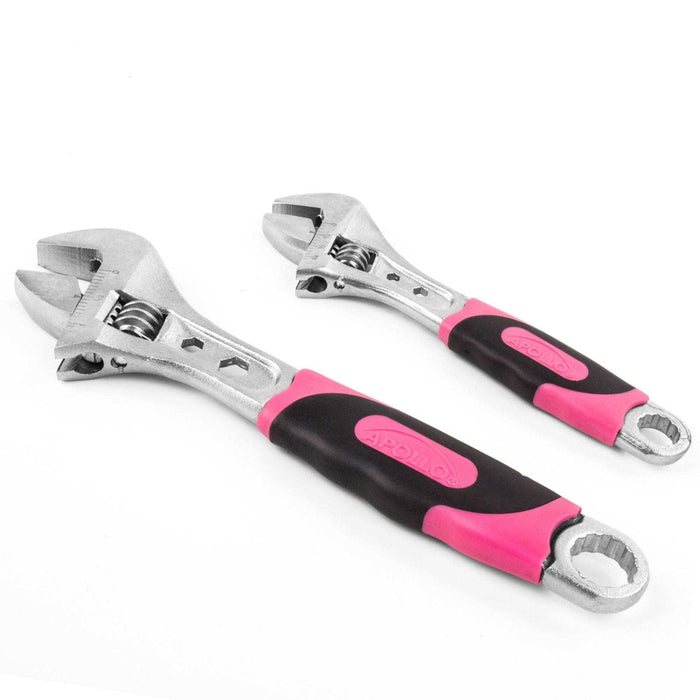 2 Adjustable Wrenches - Pink - DT5007P - Prop and Piston