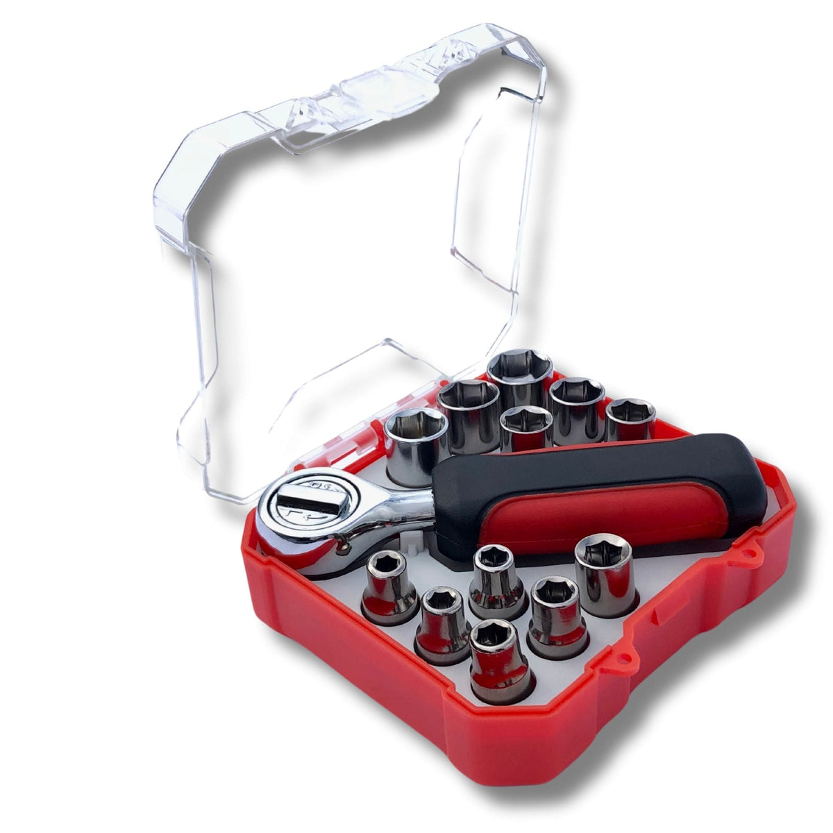 13 Piece ¼ Inch Drive Metric Socket Set - DT5023 - Prop and Piston