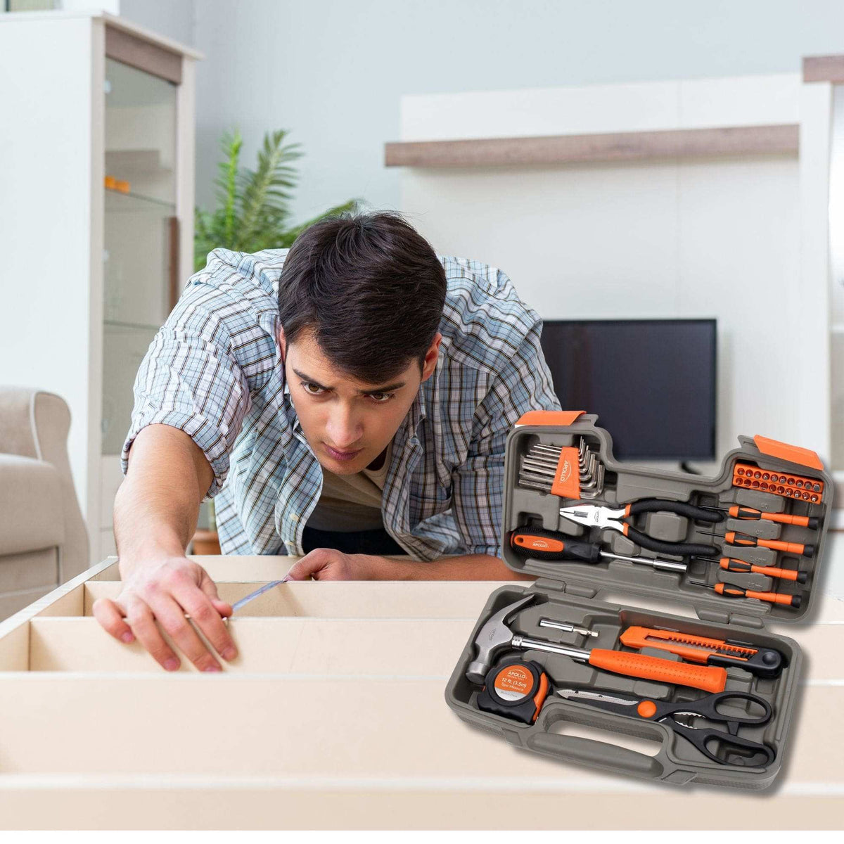39 Piece General Tool Kit - DT9706OR - Prop and Piston