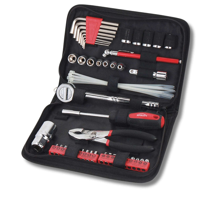 56 Piece Metric Auto Tool Set In Zipper Case - DT9775 - Prop and Piston