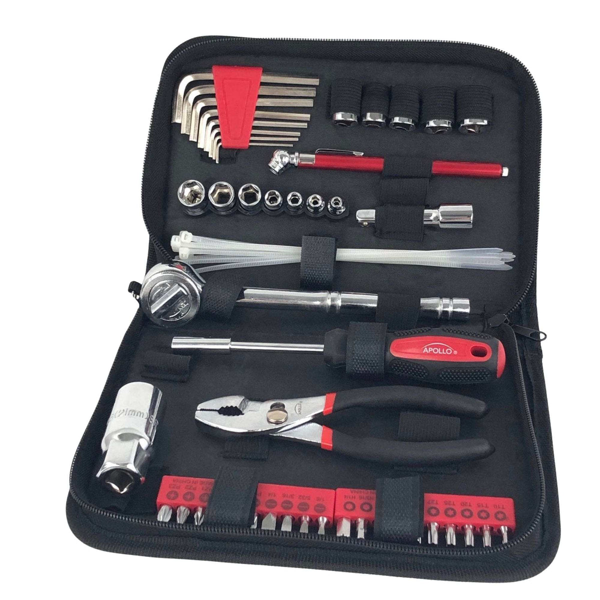 56 Piece Metric Auto Tool Set In Zipper Case - DT9775 - Prop and Piston