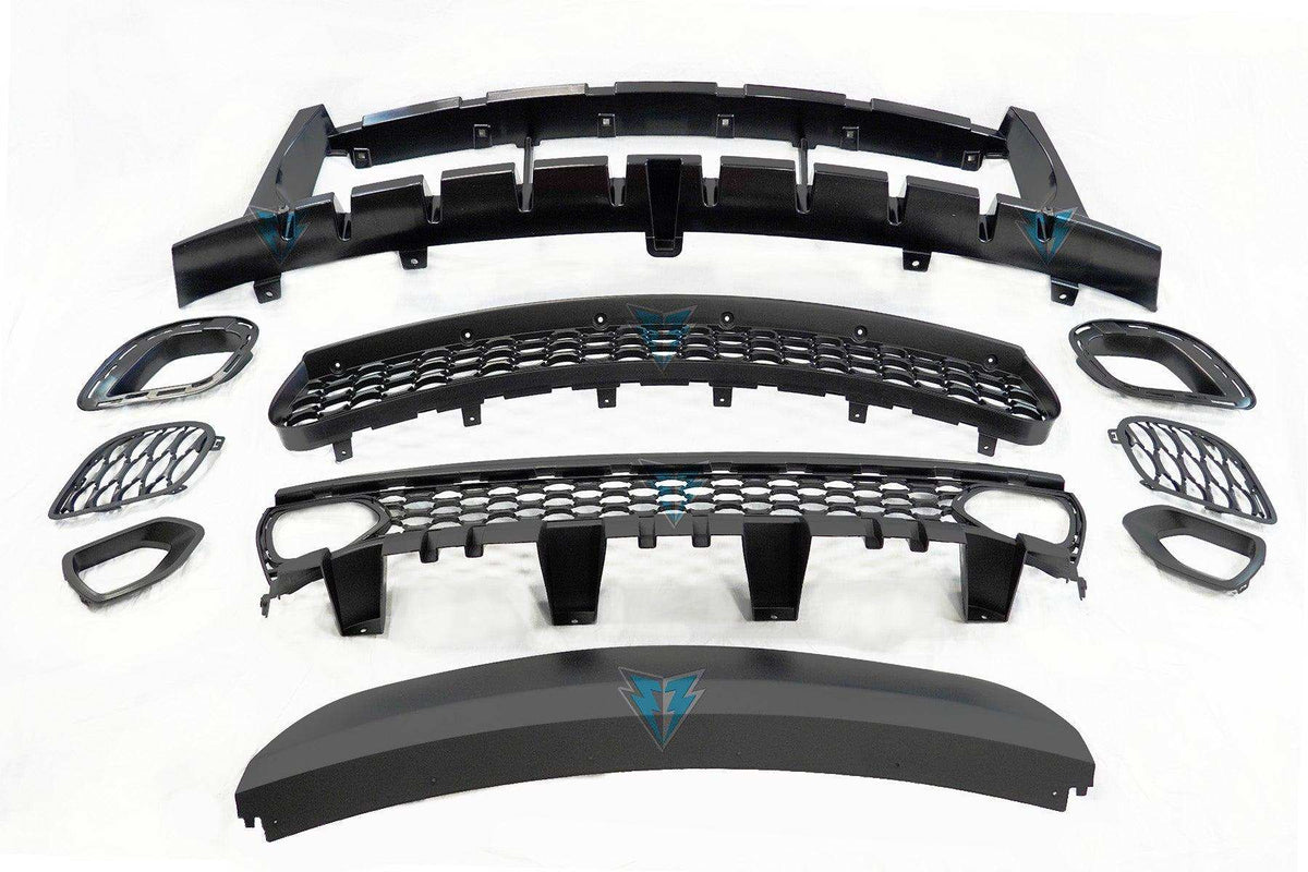 2015-2023 Dodge Charger SRT Hellcat Style Front Bumper Conversion Kit - Prop and Piston