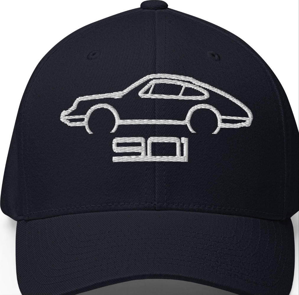 Automotive Enthusiast Cap Classic 901 sports car hat. Racing fan hat