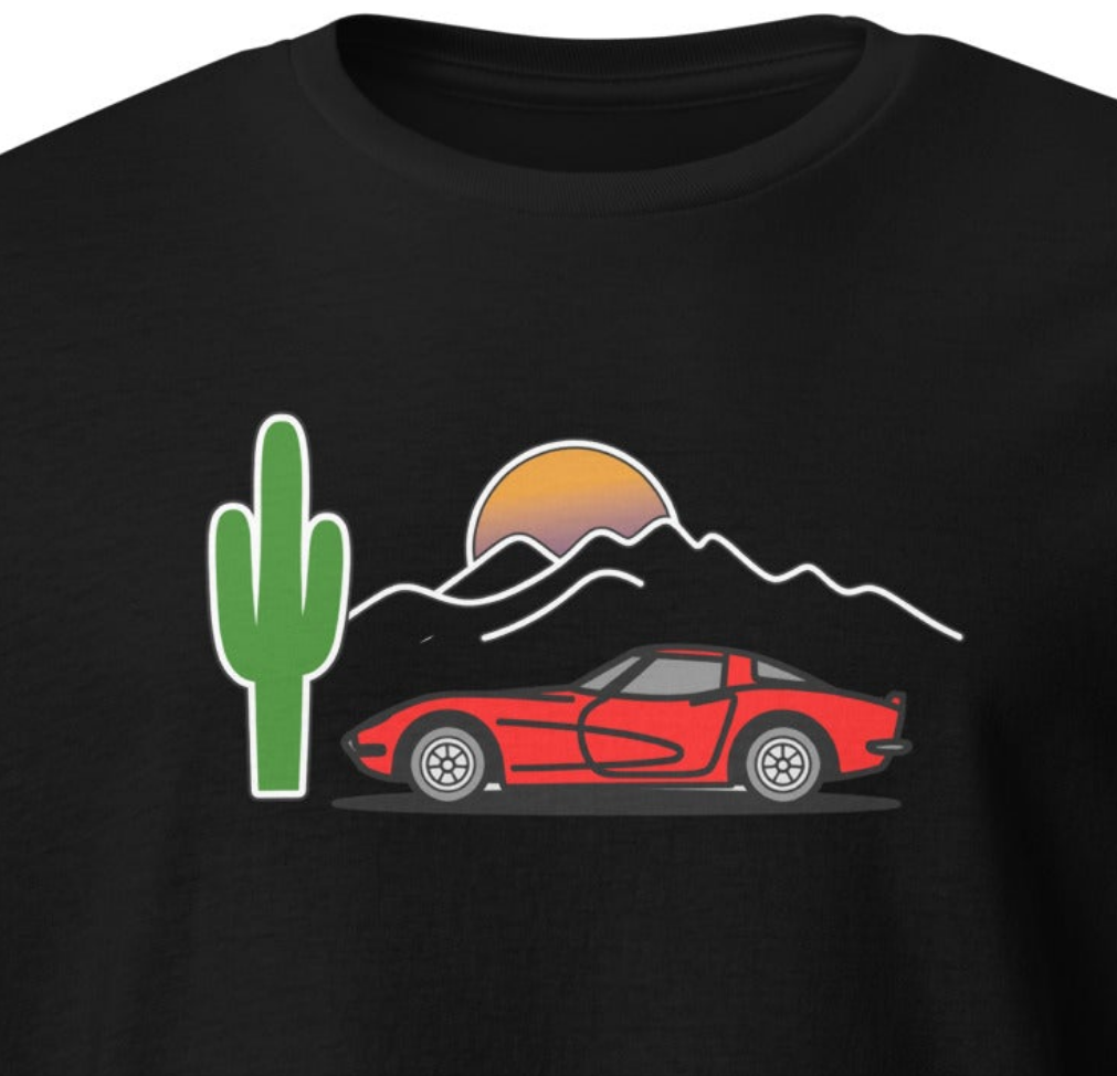 Motorsport T-Shirt – Classic Car Tee for Men – Racing Fan Gift – Vintage Track Day Shirt – Car Enthusiast Apparel