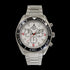 Space Shuttle Atlantis tribute watch with stainless steel case and white dial