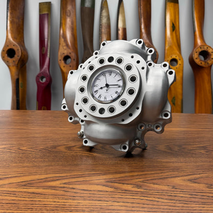 Hawker Beechcraft 1900D 14 Shot Airplane Propeller Hub Desk | Wall Clock